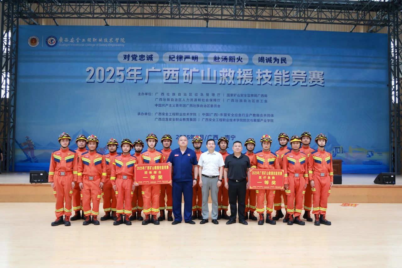 斩获14奖！ 北部湾港集团旗下15vip太阳集团队闪耀广西矿山救援“巅峰之战”